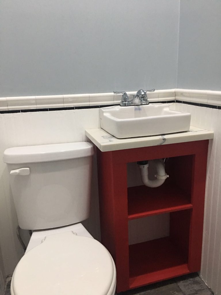 Arnos Vale Home: Half bath