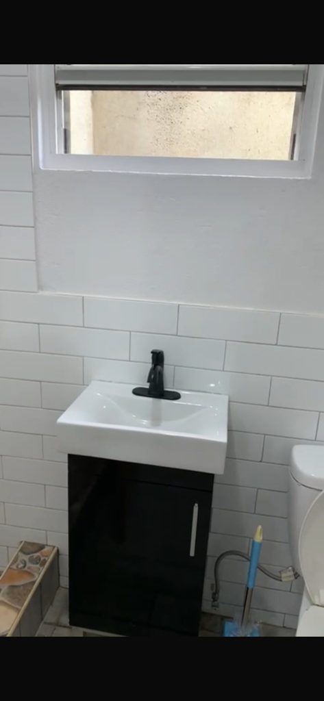 Cedars Apartment: Bathroom sink