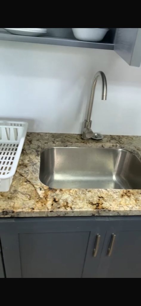 Cedars Apartment: Kitchen sink